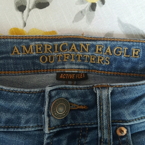 american eagle active flex khakis